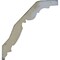 Ekena Millwork SAMPLE - 2 3/4"H x 3"P x 4 1/2"F x 12"L, (1 7/8" Repeat) Modern Valeriano Rope Crown Moulding SAMPLE-MLD02X03X04VA - alternate 2